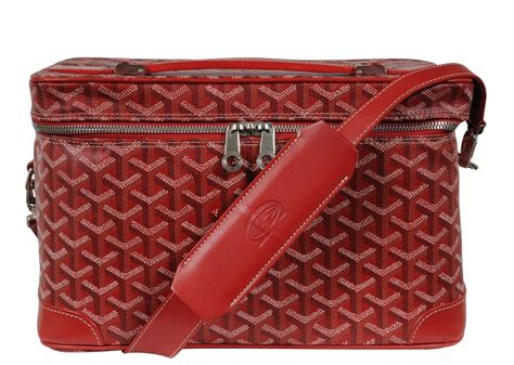 fendi train case|90's Red Epi Leather Top Handle Crossbody Vanity Train Case.